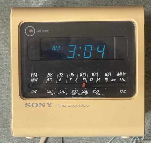 Vintage sony digicube icf c11l - sony,