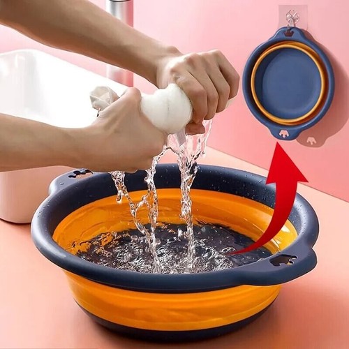 Collapsible wash bowl - collapsible, pop