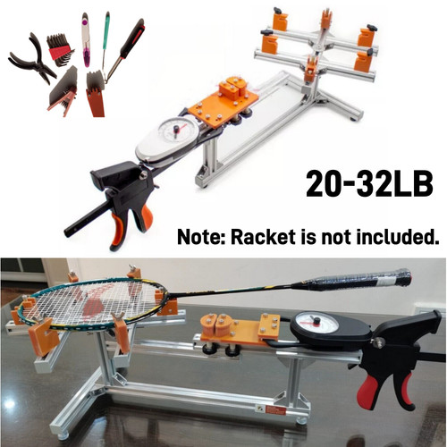 Badminton racket threading - racket,
