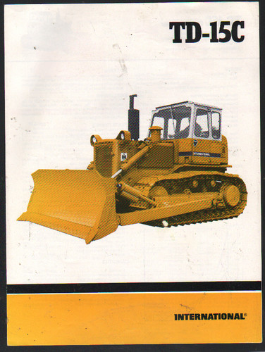 International 15c crawler - international, "td-15c"crawler