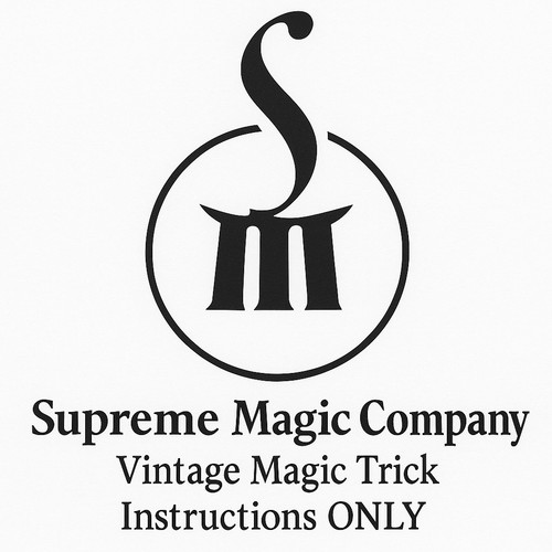Supreme magic company vintage - company:,