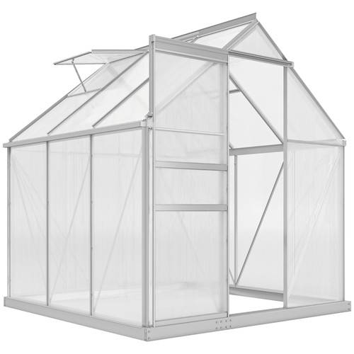 Outsunny polycarbonate walk - outsunny, walk-in