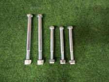 Engine to frame fixing bolt set, Triumph  TR5T, includes cleveloc nuts UNF