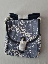 Boden Cross Body Bag Blue White Pvc Wipe Clean