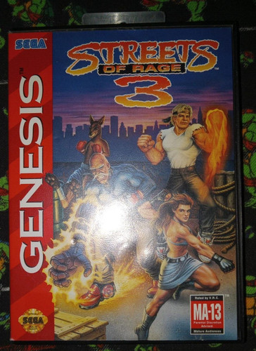 Streets rage sega genesis - rage,