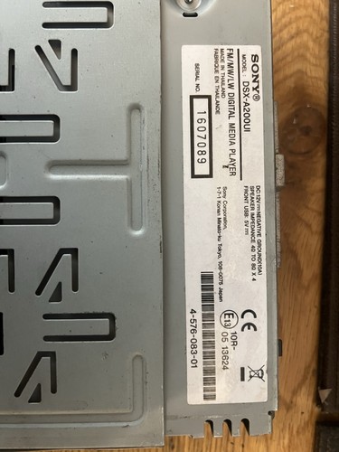 Sony dsx a200ui lw media - sony,