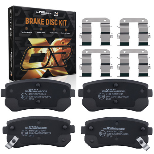 Brake pads set rear - rear, for