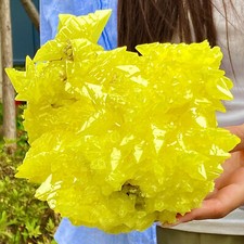 4.34LB  Beautiful Minerals LARGE NATIVE SULPHUR OnMATRIX Sicily