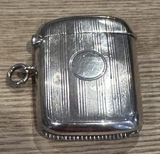 Antique Sterling Silver Vesta