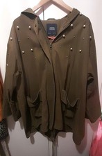 ZARA SIZE XS/UK 8-10 KHAKI