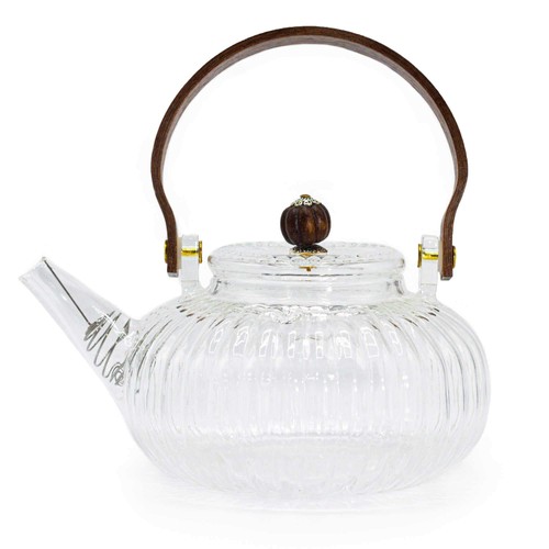 Glass infuser teapot clear - glass,