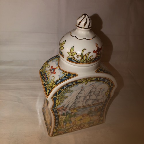 Sadler vintage tea caddy with - vintage,