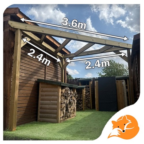 Rustic corner pergola diy - rustic,
