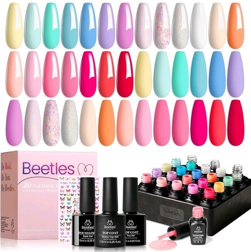 Gel nail polish set - polish, colors