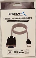 2x USB 2.0 to Serial (9-Pin)