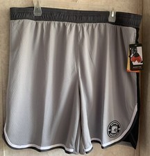 AND1 Men's Shorts Hoop New Size 2XL Pull On Stretch Basketball Inseam 10 Light