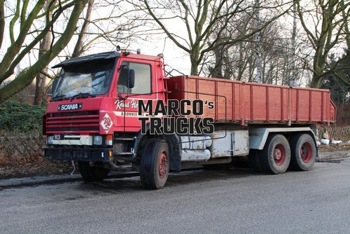 Truck photo scania 113 tipper - truck,