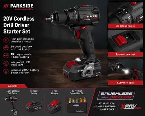 Parkside performance 20v - parkside,