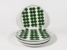 4x Gustavsberg Stig Lindberg Berså Bersa Dinner Plates 24 cm 9.4 inch