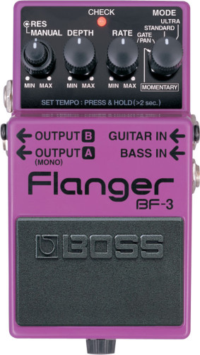 Boss bf3 flanger pedal - boss,