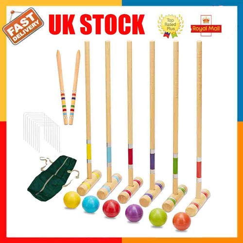 Six player croquet set - six,