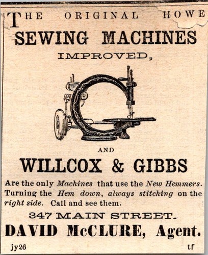 Willcox gibbs original - gibbs,