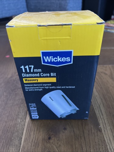 Wickes 117mm diamond core - 117mm,