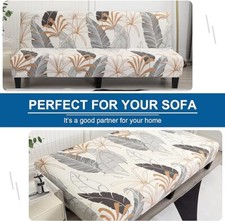Armless Sofa Bed Cover Folding Sofa Bed Cover Stretch Slip Cover