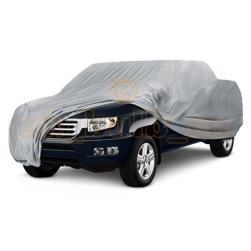 Silver waterproof car cover - car,