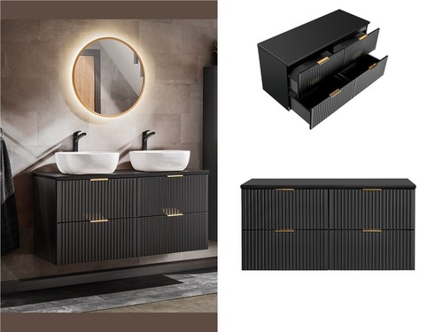 Double vanity unit - vanity,