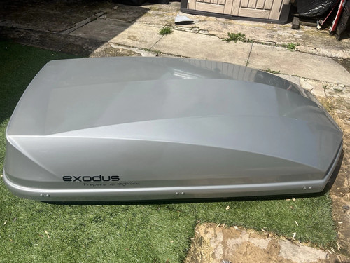 Exodus roof box - box, silver