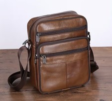 Men's Genuine Leather Cross