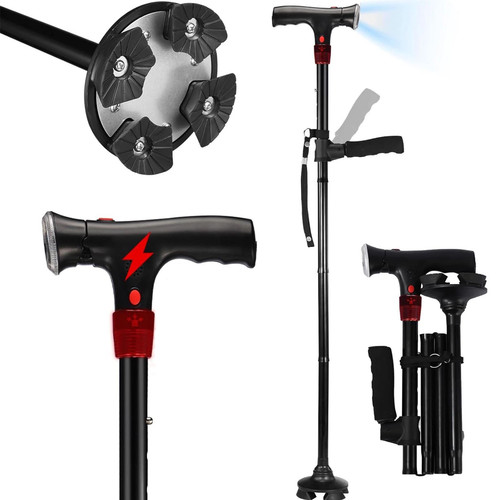 Elder folding walking - folding,