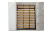 Wall bed King Wall bed in Wardrobe Folding Guest bed Pull Down Murphy Hidden bed