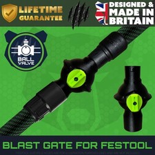 Ball Valve Blast Gate for