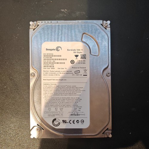 Seagate barracuda st3160815as - seagate,