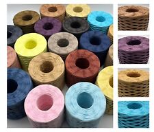 Paper Raffia Ribbon Flowers