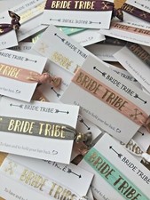 Bride Tribe Wristbands /hair