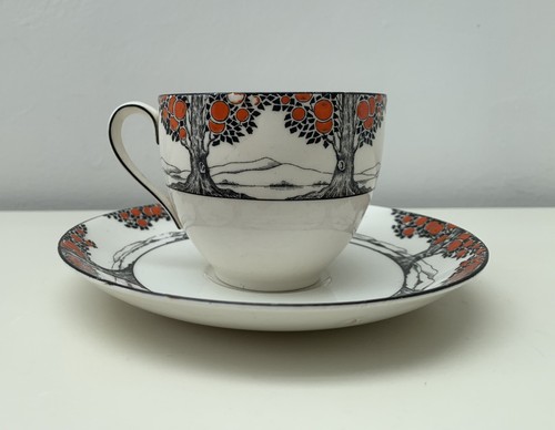 Vintage art deco crown ducal - deco,