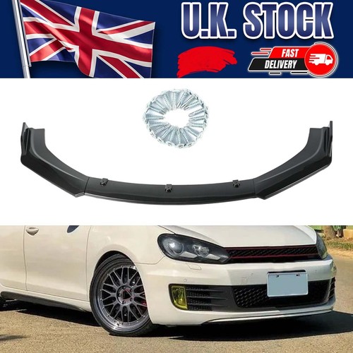 Carbon front bumper lip - carbon,