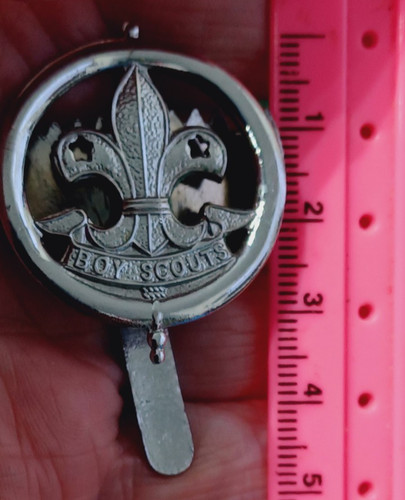 Vintage boy scouts silver - vintage,