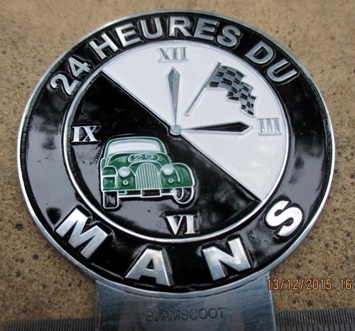 Vintage badge car grille