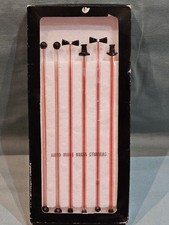 Vintage Set of 6 Hand Blown