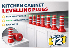 Kitchen cabinet levelling pins - kitchen,