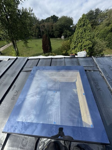 Skylight roof window - window, double