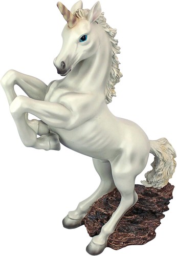 Unicorn garden statue full - garden,