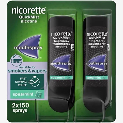 Nicorette quickmist nicotine - quickmist,