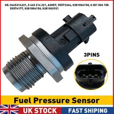 Fuel Rail Hight Pressure Sensor For Vauxhall Opel Insgnia 2.0 CDTI 2008-2015 Uk