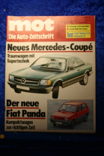 Mot mercedes coupe - 4/80, (sec)
