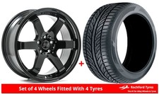 Alloy Wheels & Tyres 18" 1AV ZX6 For Vauxhall Antara 06-15